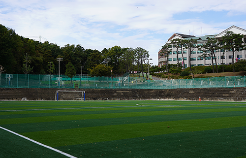 오산대학교 대운동장 사진